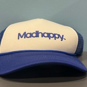 New Madhappy Classics Blue Foam Trucker Hat NWOT